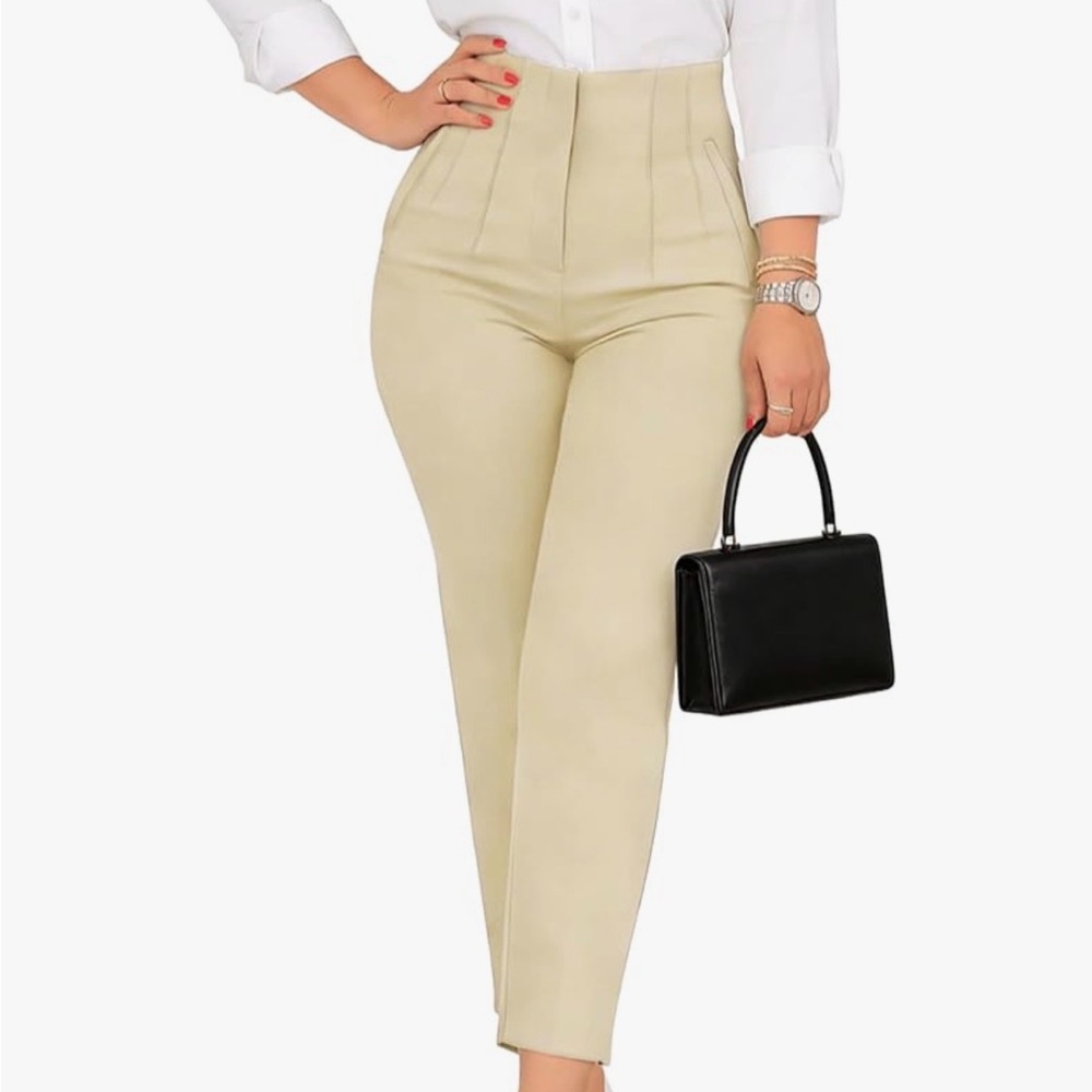 High-Waisted Women's Pants perfect for work!